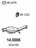 FORD 6549347 Catalytic Converter